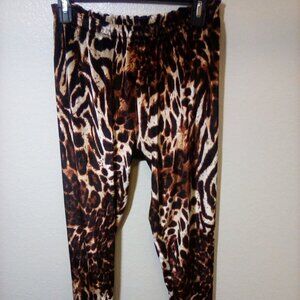 Exotic Print Leggings SZ: Large-XL